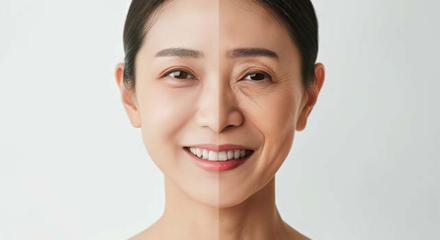 피부 노화 상태 파악